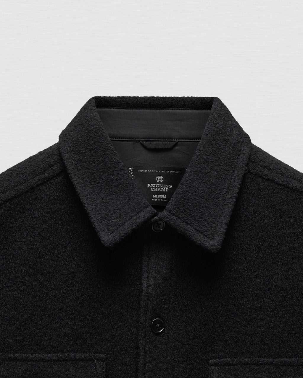 Boiled Wool Warden Overshirt