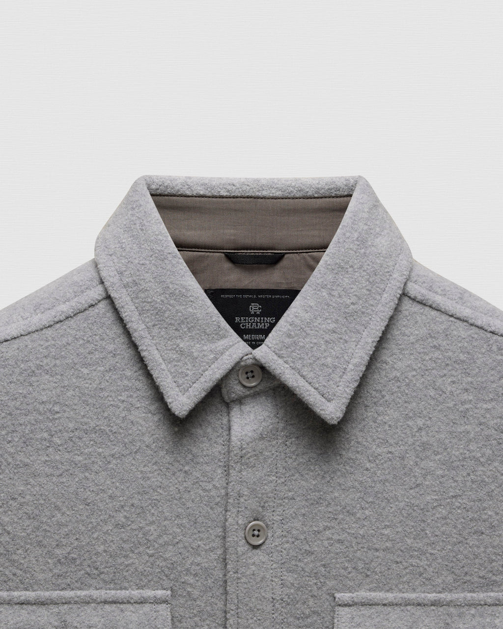 Boiled Wool Warden Overshirt